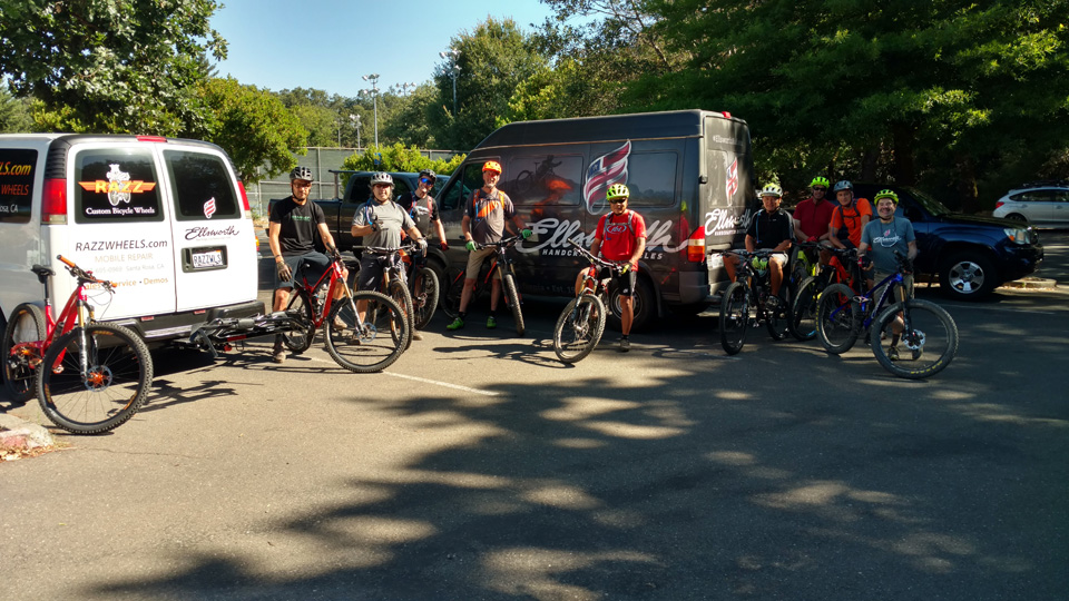 Demo day with Ellsworth bicycles in Santa Rosa, CA